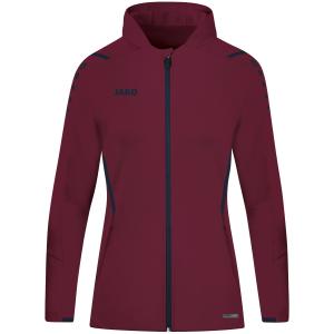 6821-f-132-women-s-jacket-jako-a-capuche-challenge-brown-navy-blue