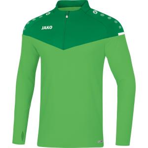 8620-u-22-zip-up-sweatshirt-jako-champ-2-0-clear-green-green