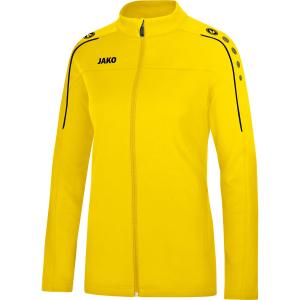 9850-f-03-jacket-jako-femme-de-loisir-classico-yellow-lemon