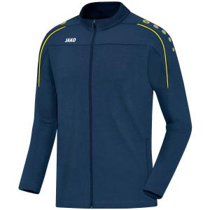 9850-e-42-children-s-jacket-jako-loisir-classico-dark-blue-lemon
