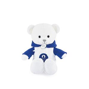 jo2446-plush-with-blue-sweater-paris-2024-25-cm-white-one-size