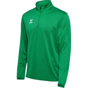 224545-6235-tracksuit-1-2-zipped-hummel-essential-green