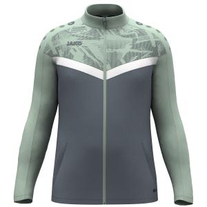 9324-e-852-children-s-polyester-tracksuit-jacket-jako-iconic-soft-gray-green-charcoal-gray