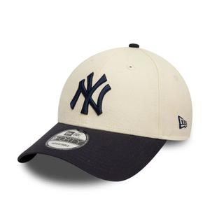 60595215-9forty-cap-new-york-yankees-colour-block-beige-navy-one-size